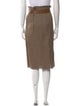 Hermès Linen Knee-Length Skirt
