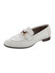 Hermès H Logo Leather Loafers