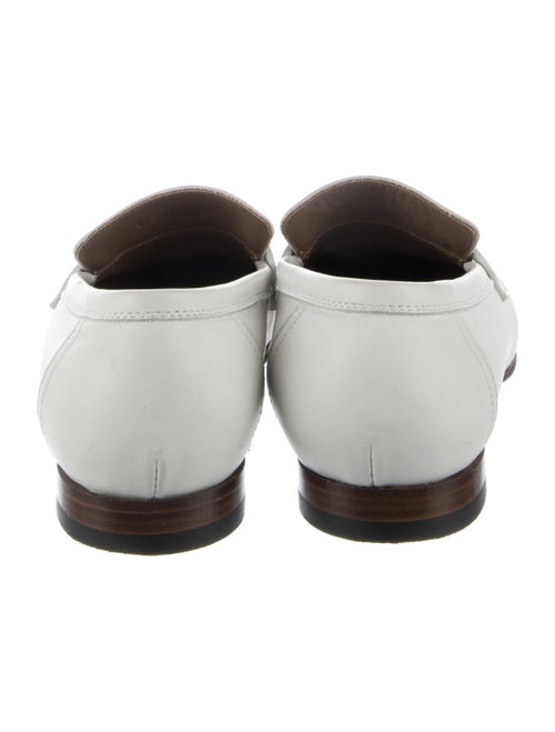 Hermès H Logo Leather Loafers