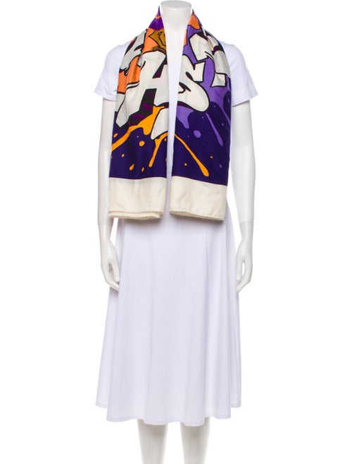 Hermès Graffiti Cashmere Shawl