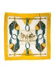 Hermès Carrick à Pompe Silk Scarf
