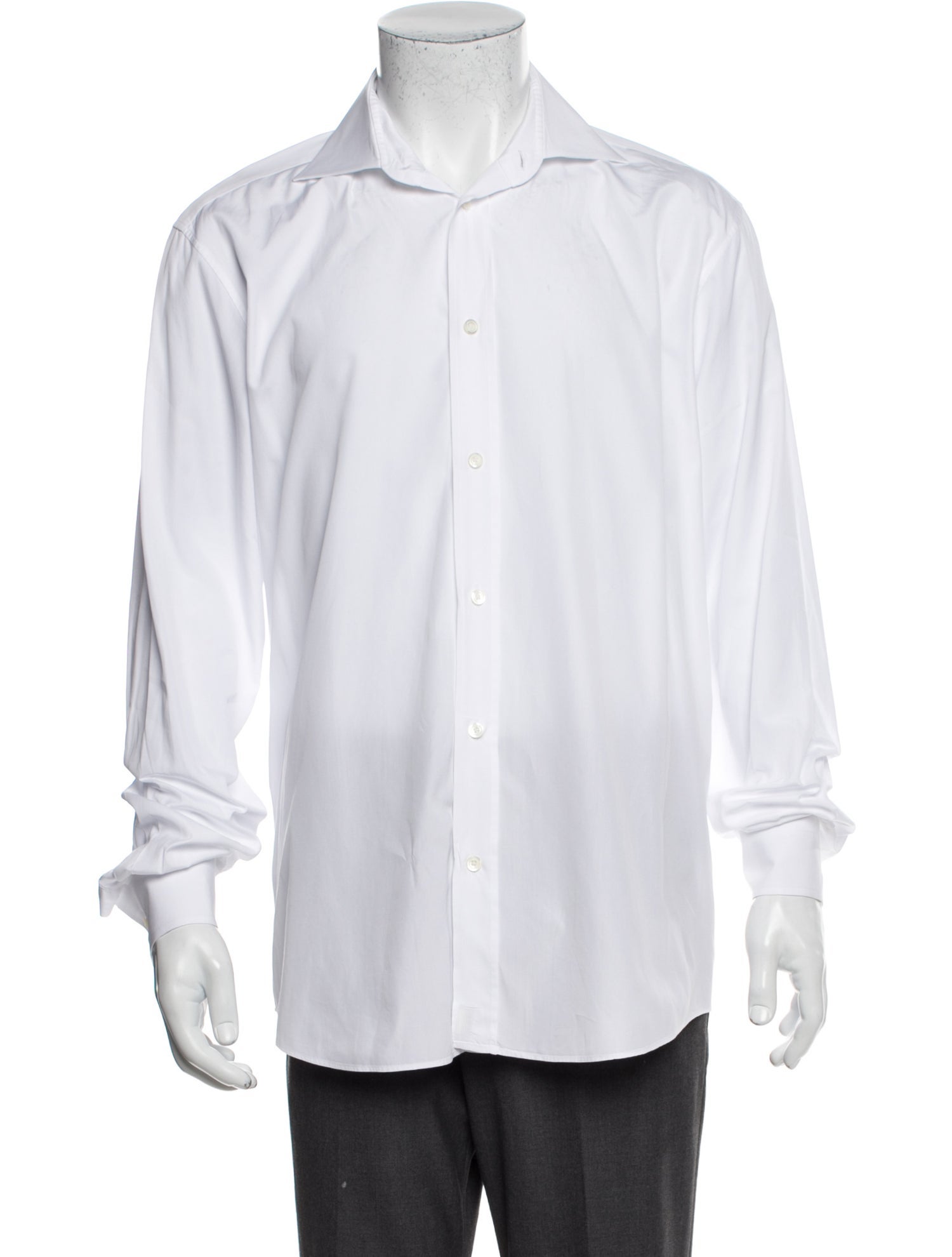 Hermès Long Sleeve Dress Shirt