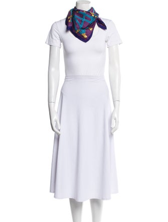 Hermès Trés Kelly Silk Scarf