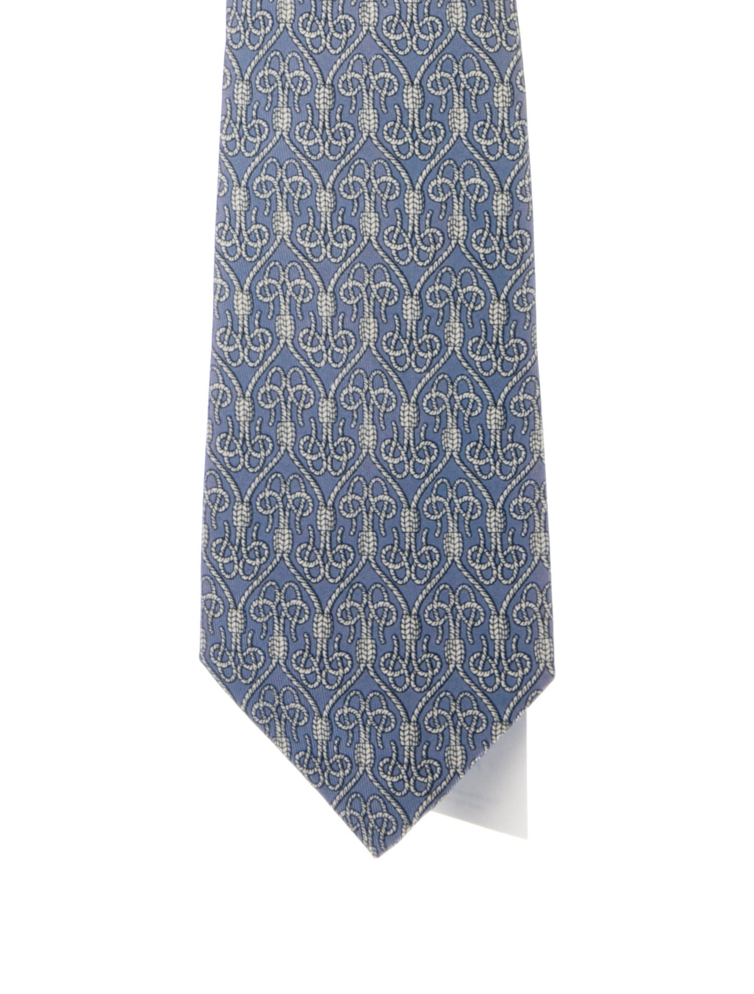 Hermès Silk Patterned Tie