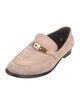 Hermès Destin Suede Loafers