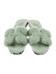 Hermès Oran Shearling Slides