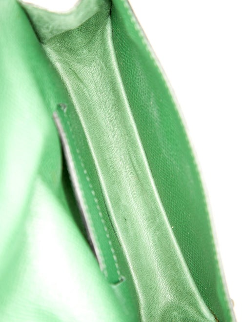Hermès Courchevel Pochette Green