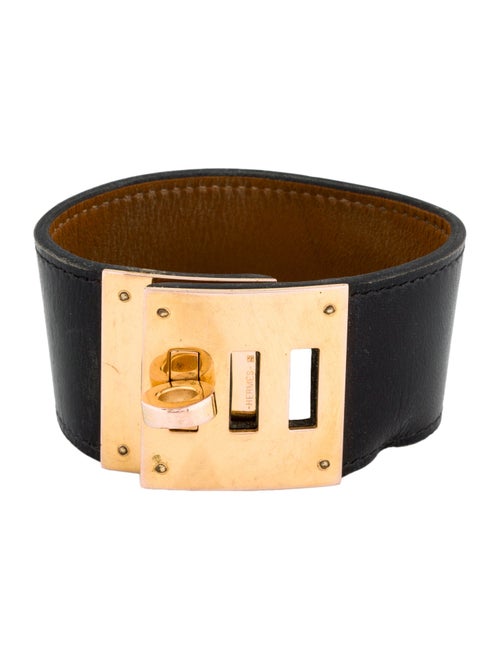 Hermès Kelly Dog Leather Wrap Bracelet