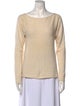Hermès Cashmere Bateau Neckline Sweater