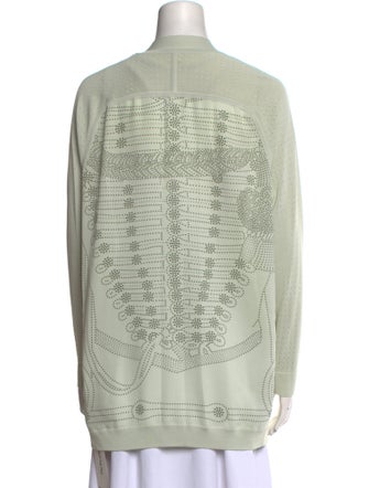 Hermès Silk Printed Sweater