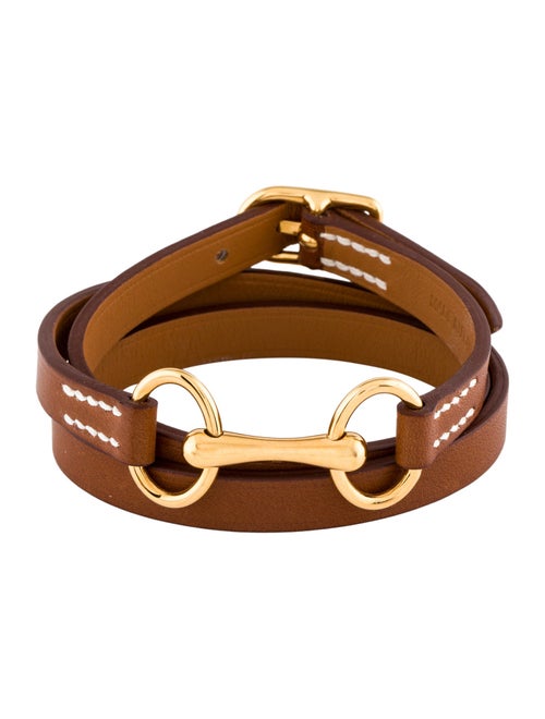 Hermès Heritage Equestre Triple Tour Bracelet