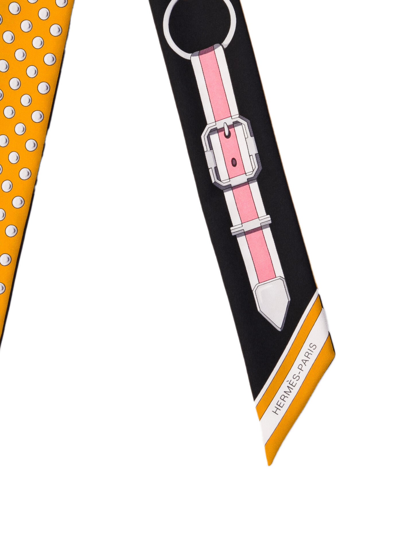 Hermès Grand Tralala Silk Twilly Scarf