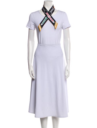 Hermès Grand Tralala Silk Twilly Scarf