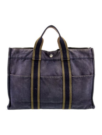 Hermès Toile Fourre-Tout MM