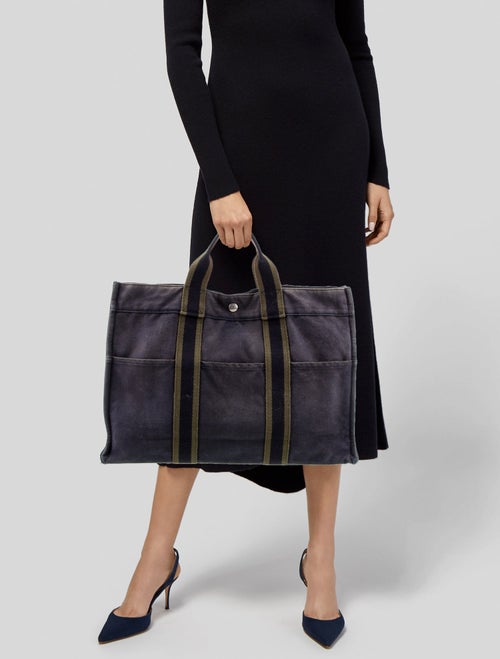Hermès Toile Fourre-Tout MM