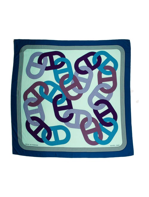 Hermès Circuit 24 Faubourg Cashmere Shawl