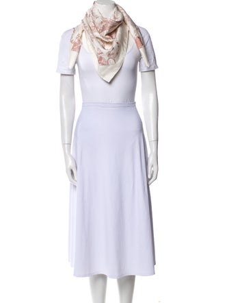 Hermès A la Gloire de Gvillavme Silk Scarf