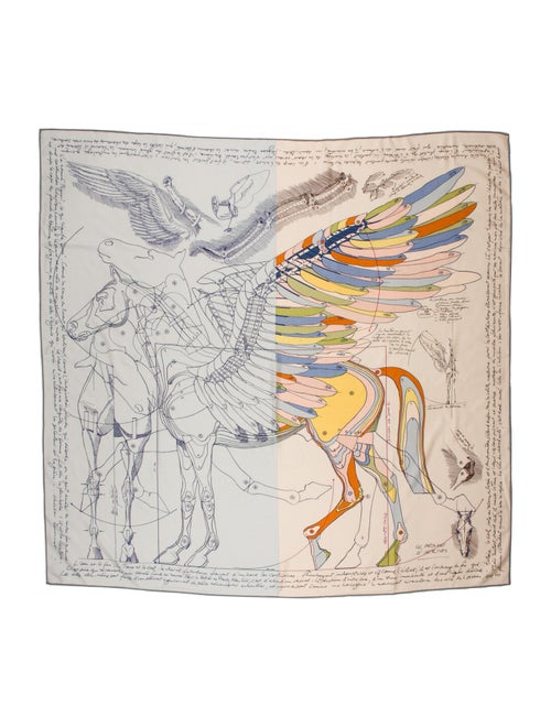 Hermès Le Pegase d'Hermes Cashmere Shawl