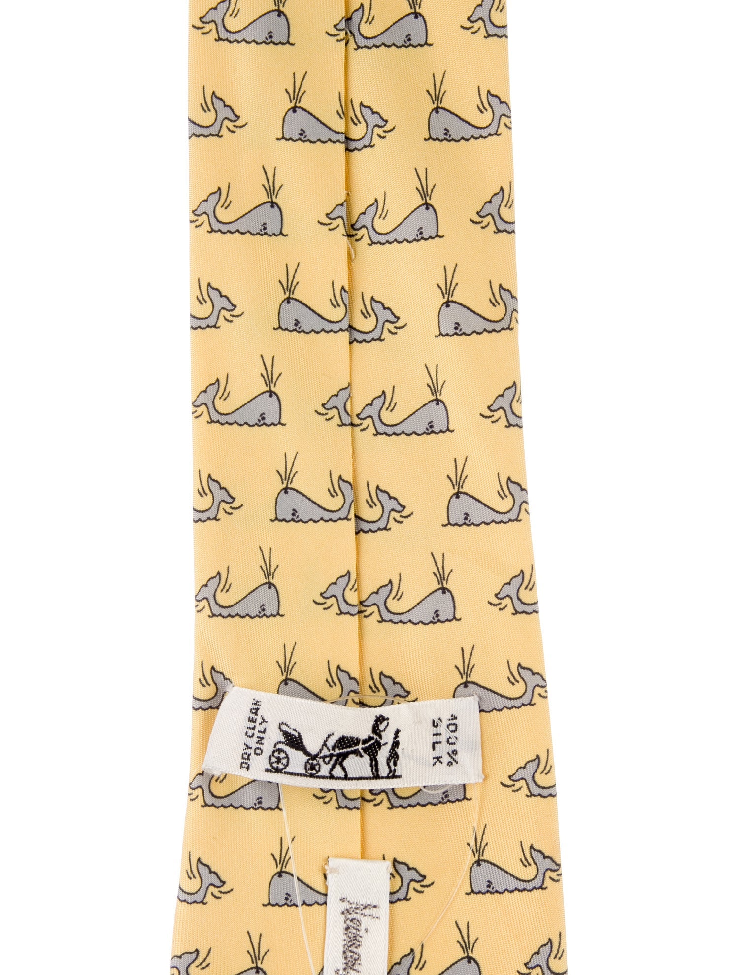 Hermès Silk Patterned Tie