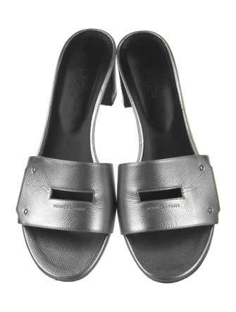 Hermès Very Leather Slides