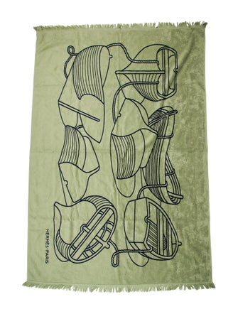 Hermès Small Tatoo Thalassa Yachting Beach Towel
