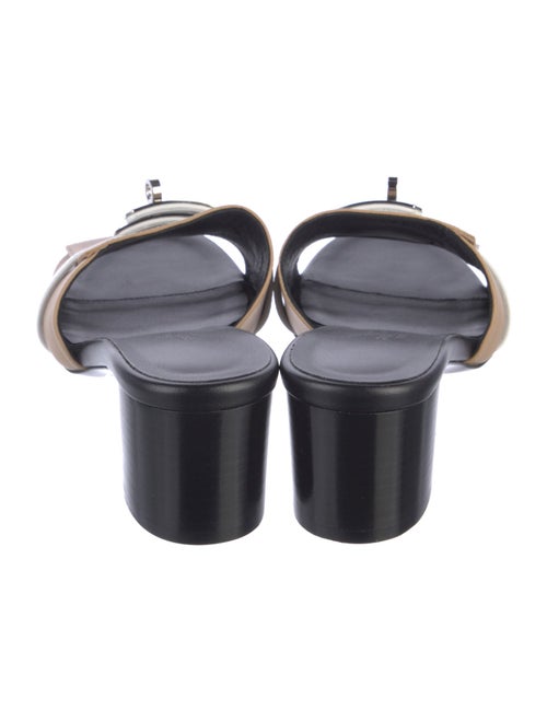 Hermès Leather Slides