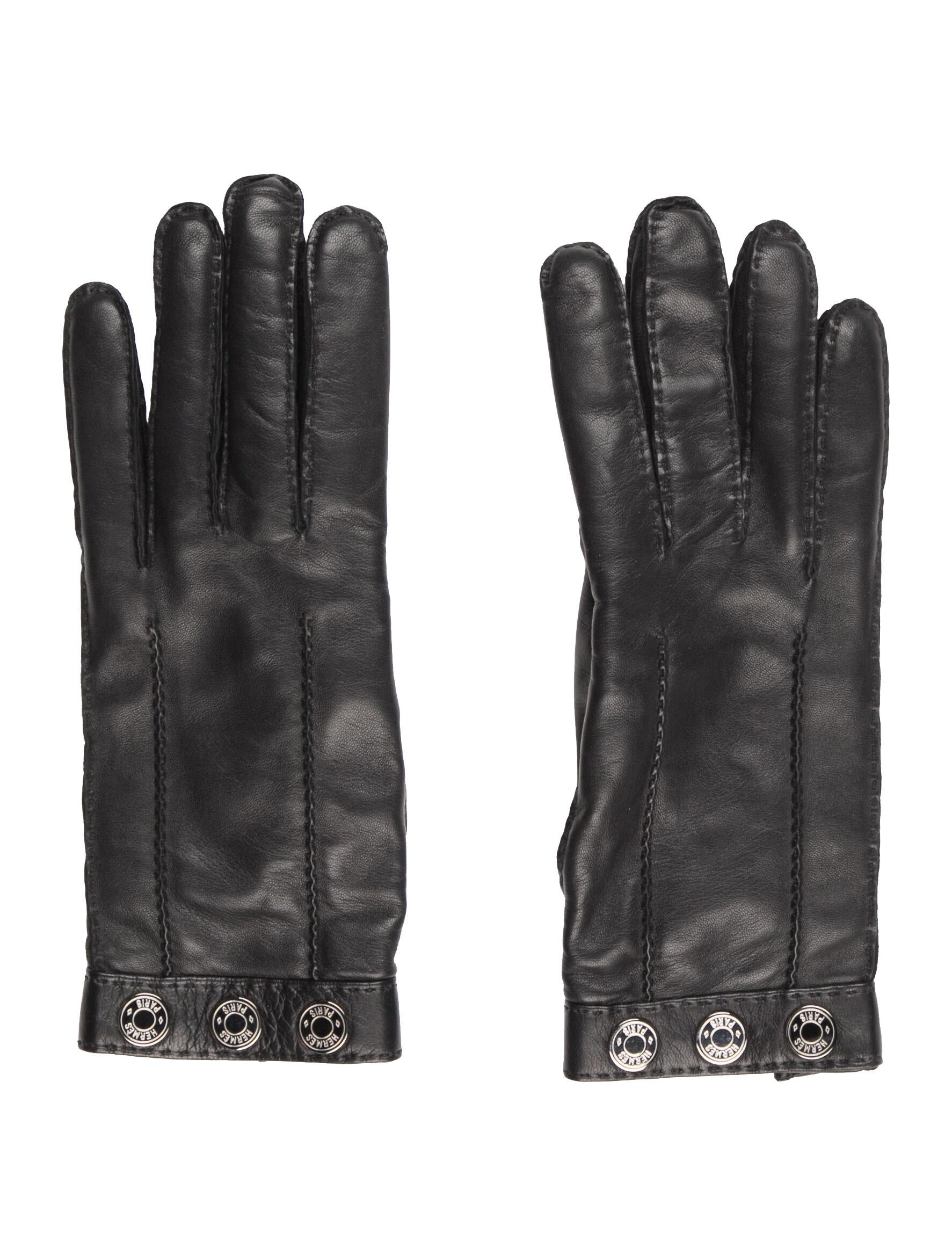 Hermès Vintage Clou de Selle Gloves