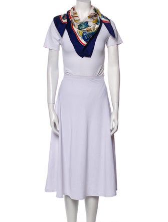 Hermès Qu' Importe Le Flacon Silk Scarf