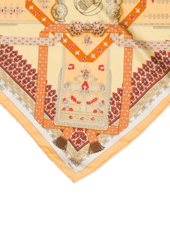 Hermès Brins d'Or Silk Scarf