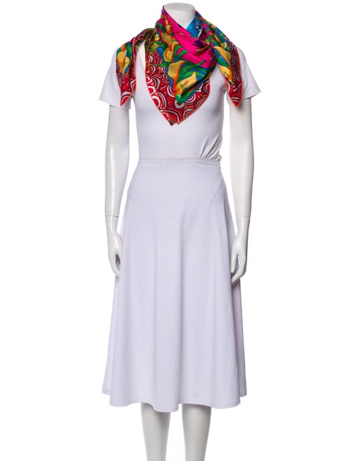 Hermès La Marche du Zambeze Silk Scarf