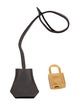 Hermès Clemence Clochette Cadena Lock & Key Set
