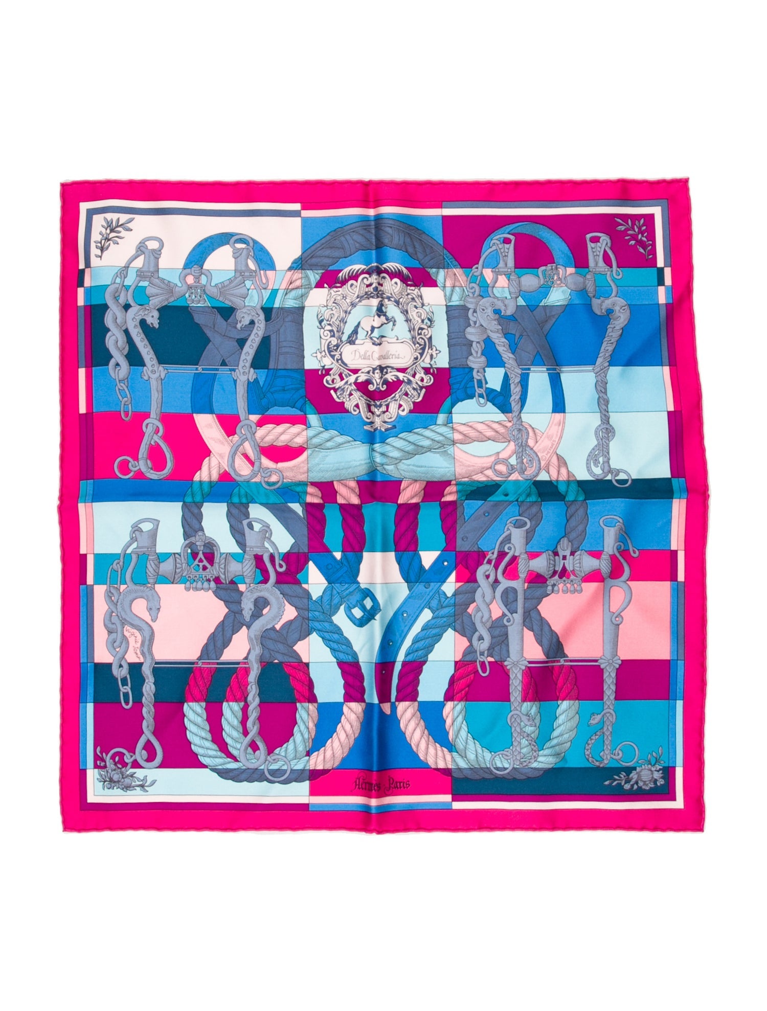 Hermès Della Cavalleria Silk Scarf
