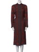 Hermès Silk Midi Length Dress