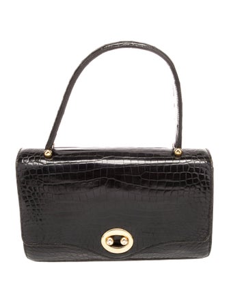 Hermès Shiny Porosus Crocodile Sac Boutonniere