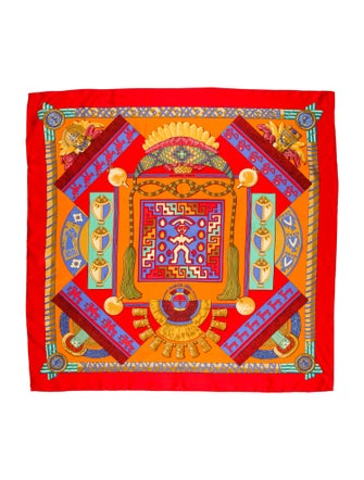 Hermès Huaca Piru Silk Scarf