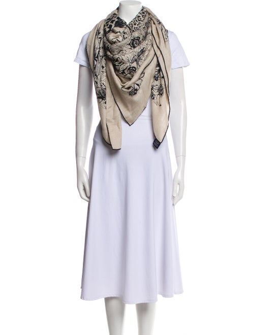 Hermès Jungle Love Tattoo Silk Shawl