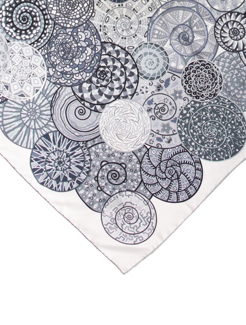 Hermès Rêves d'Escargots Silk Scarf