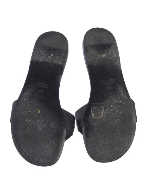 Hermès Lisboa Leather Slides