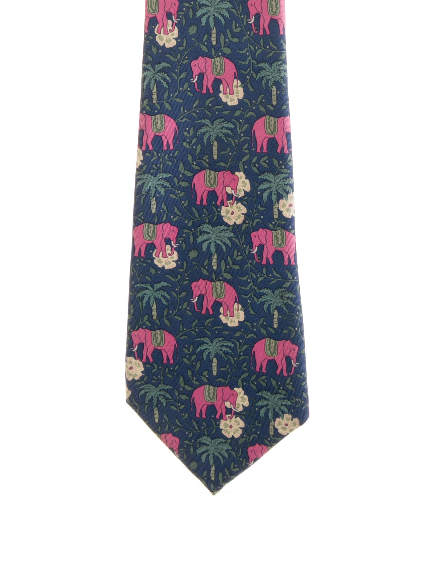 Hermès Silk Patterned Tie