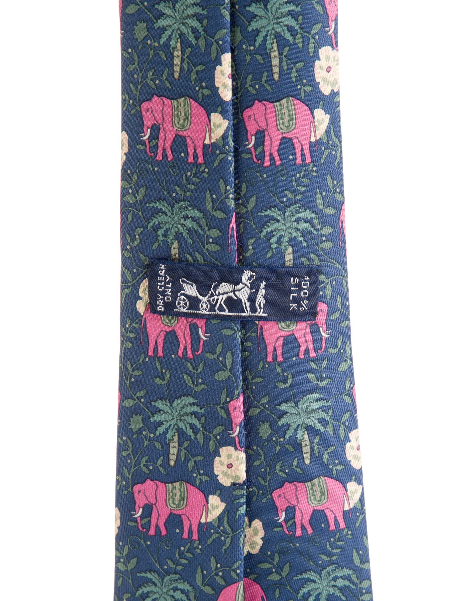 Hermès Silk Patterned Tie