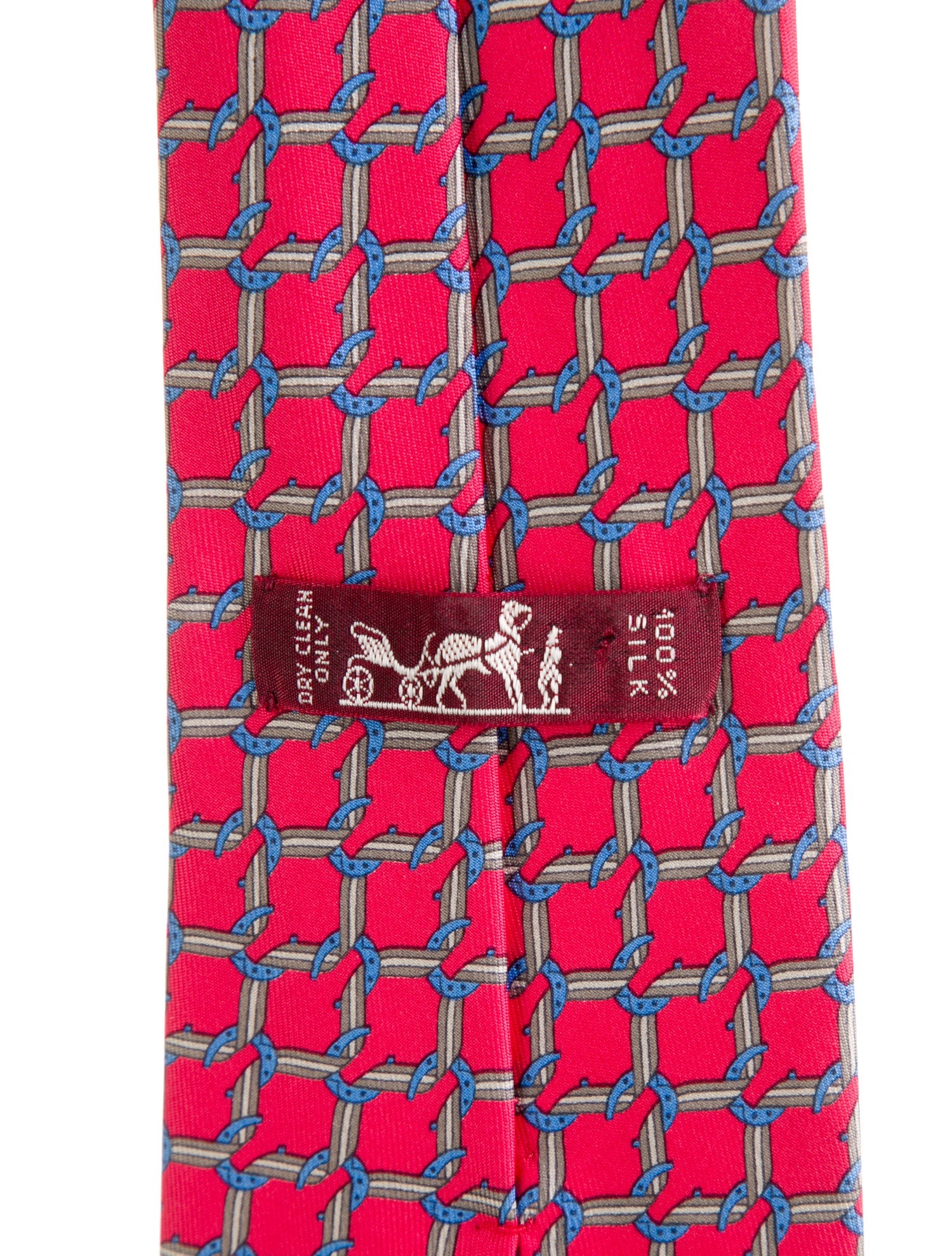 Hermès Silk Patterned Tie