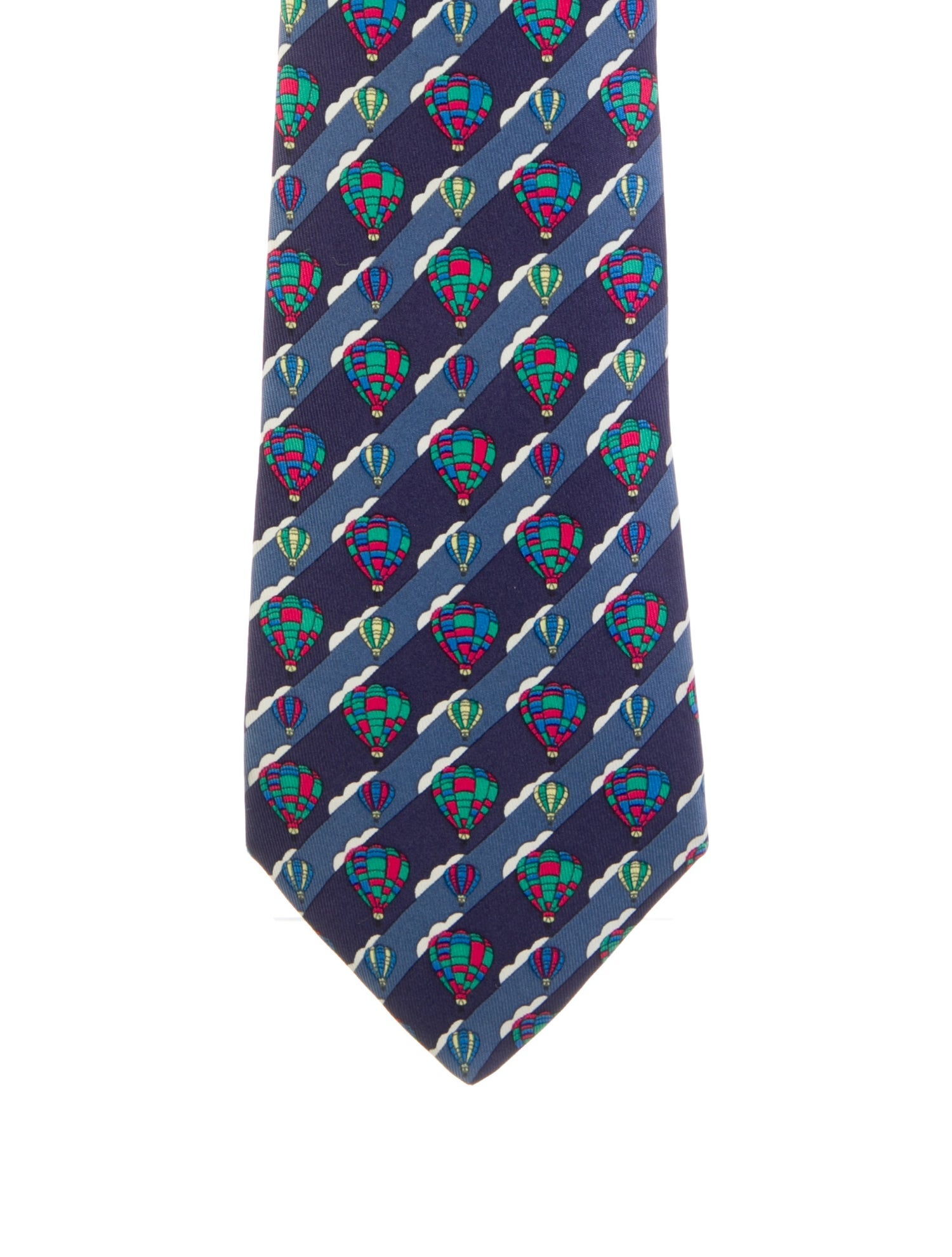 Hermès Silk Patterned Tie