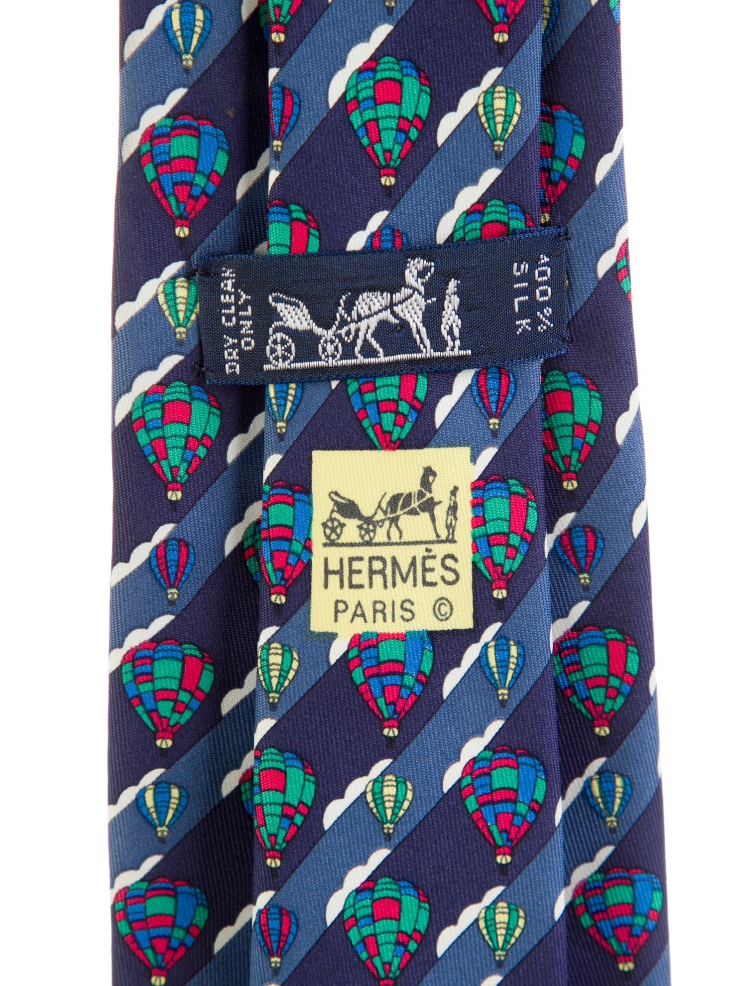Hermès Silk Patterned Tie