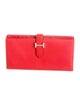 Hermès 2021 Bearn Soufflet Wallet