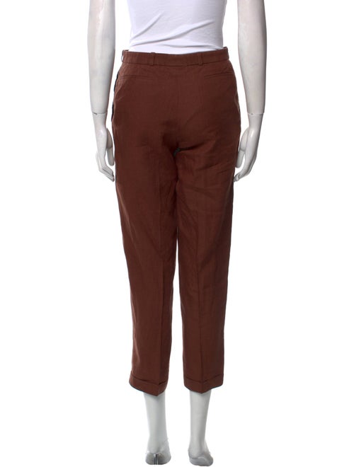 Hermès Linen Skinny Leg Pants