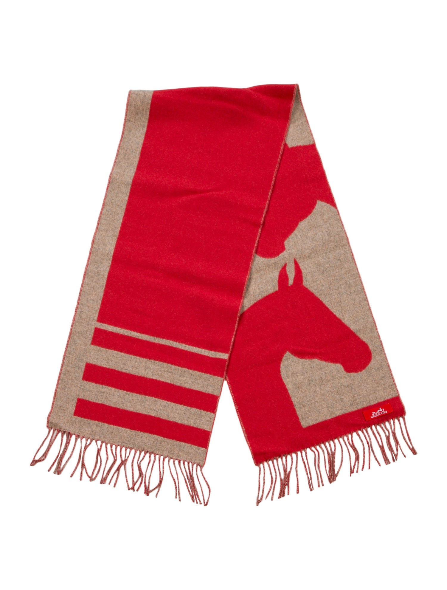 Hermès Casaque Love Story Cashmere Muffler