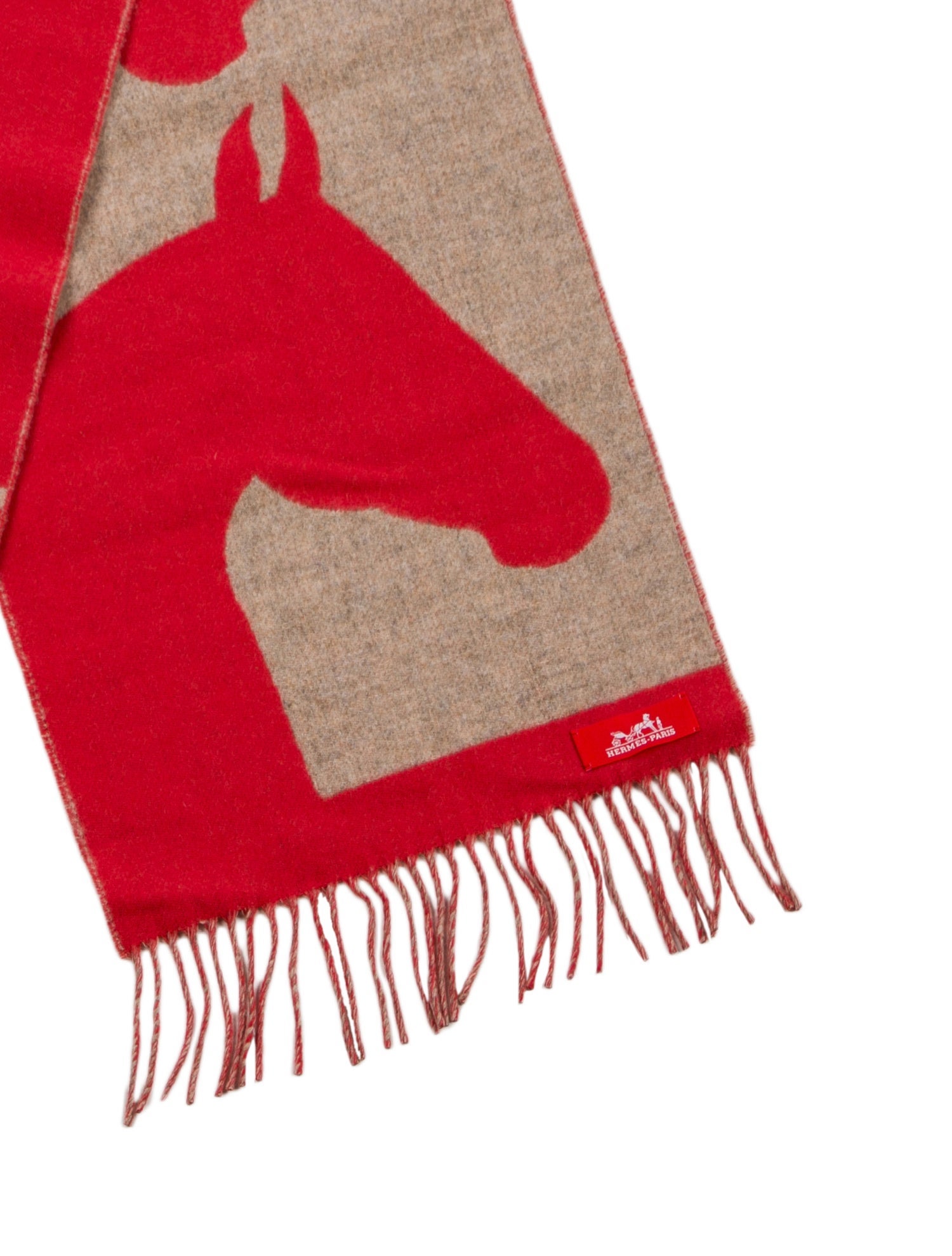 Hermès Casaque Love Story Cashmere Muffler