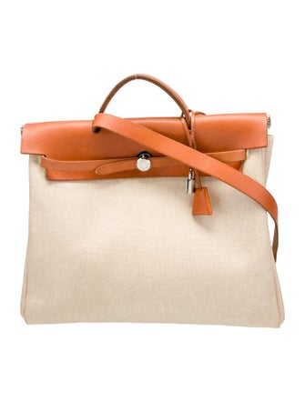 Hermès Toile H & Vache Herbag 39