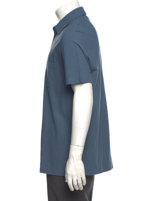 Hermès Collar Short Sleeve Polo Shirt