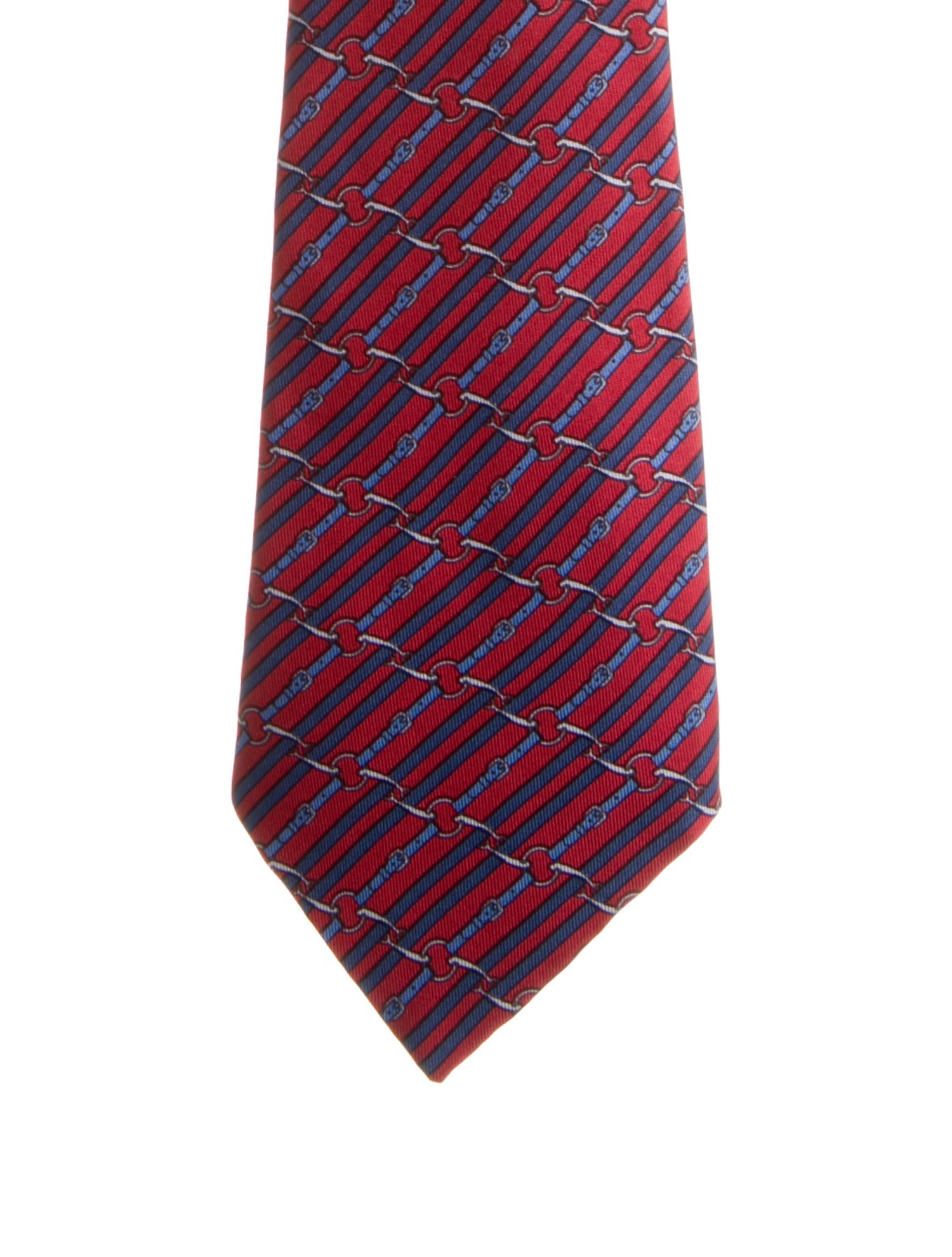 Hermès Silk Pattern Tie